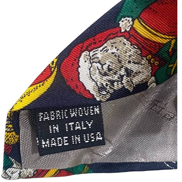 Christian Dior Smoking Santa Claus Vintage Tie - Picture 4 of 6